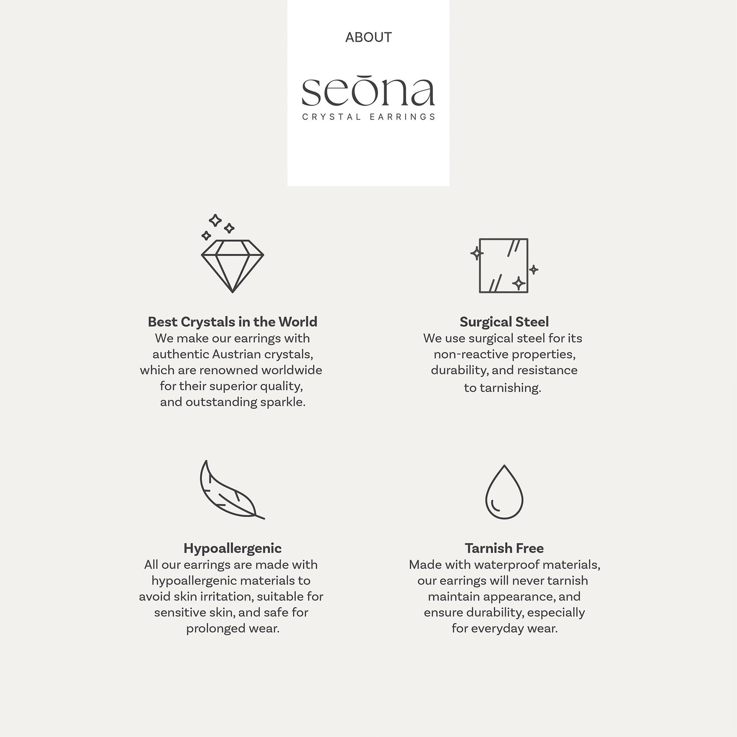 Sophia - Clear - 10mm Clear & White  Color Crystal Cushion - Hypoallergenic Stainless Steel Stud Earring