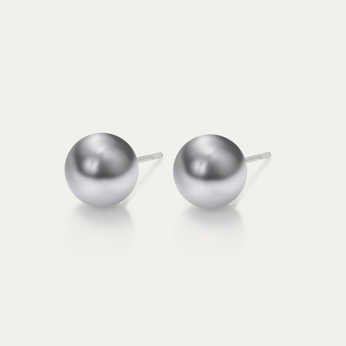 perla-gray-light-grey-8mm-stud-earrings