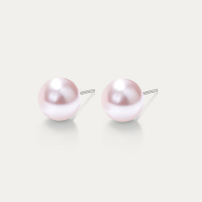 Perla - Rosaline 8mm Pearl - Boucles d&