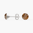 Aurora Crystal Stud Earrings - Light Colorado Topaz - Seona