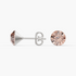 Aurora Crystal Stud Earrings - Champagne - Seona