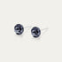 Aurora - Silver Night - 6mm Black Color Crystal - Hypoallergenic Stainless Steel Stud Earring - Earrings - Aurora - Xirius - 6 - SINI - Silver - Night - Seona